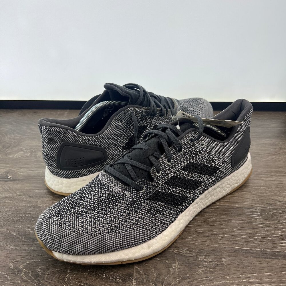 BRAND NEW Adidas PureBoost DPR Carbon Grey Men's Athletic Shoes CM8319 SizE 11.5